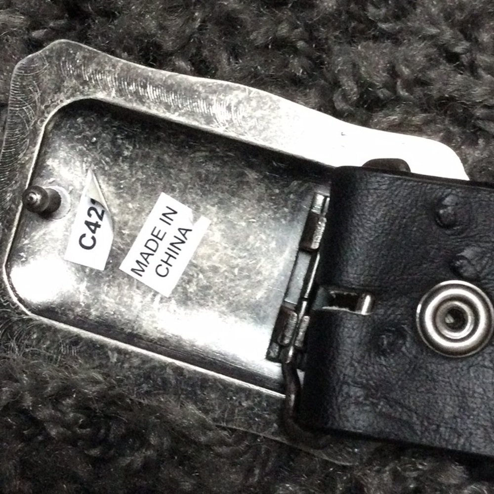 NWOT genuine leather belt - Picture 4 of 6
